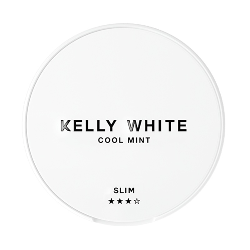 Kelly White – Cool Mint slim (7.5mg/pouch)