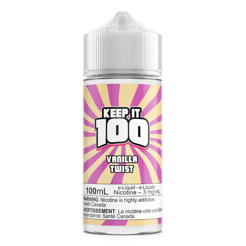 Vanilla Twist by Keep It 100|6mg|3mg|0mg