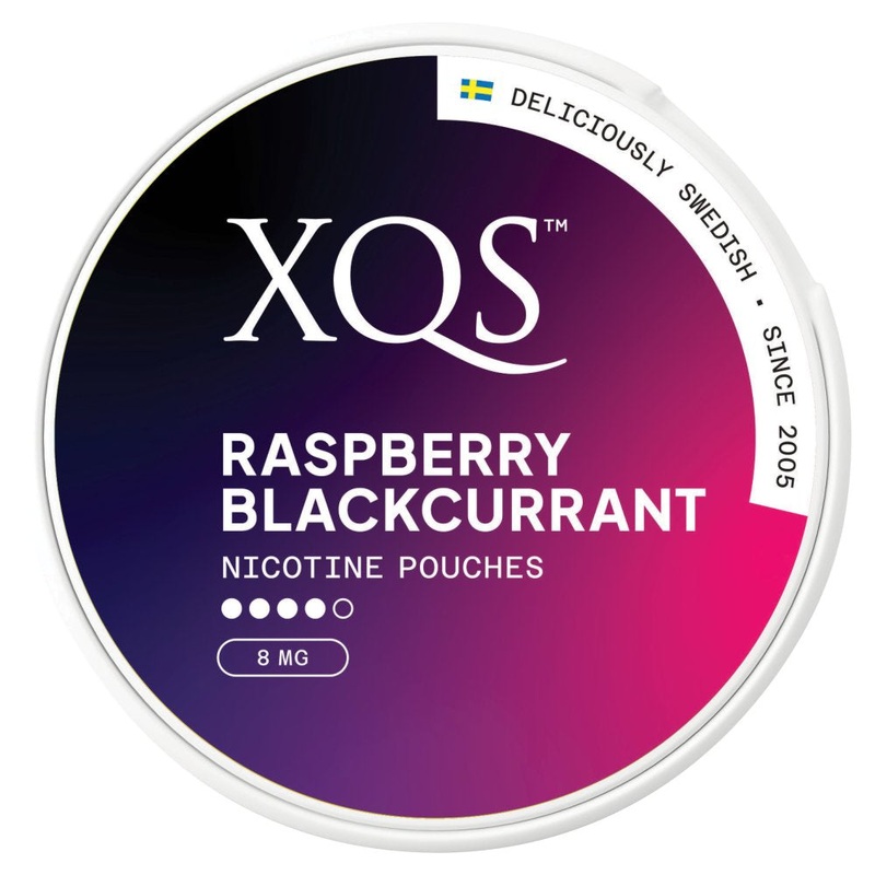 XQS – Raspberry Blackcurrant (8mg)