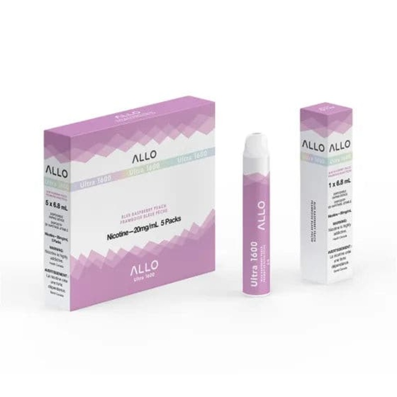 Allo Ultra 1600 Disposable – Blue Raspberry Peach