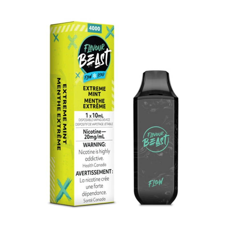 Flavour Beast Flow Disposable – Extreme Mint Iced (Ontario)