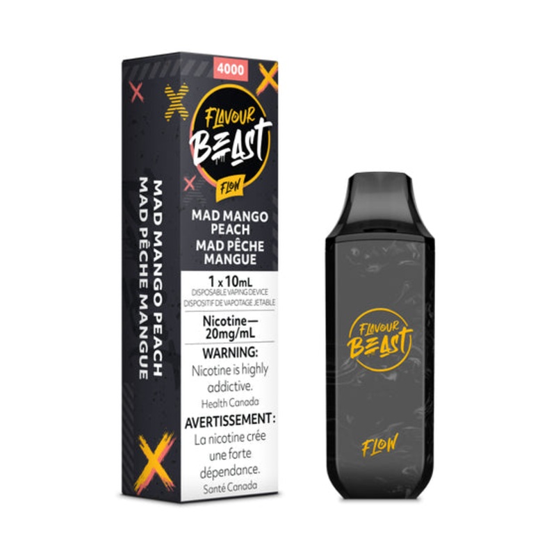 Flavour Beast Flow Disposable – Mad Mango Peach (Ontario)
