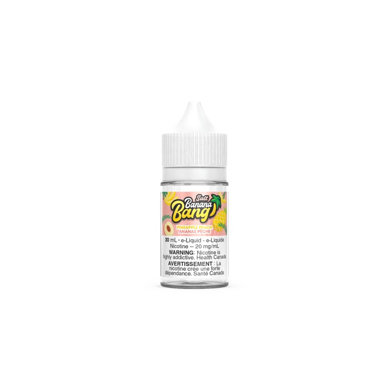 PINEAPPLE PEACH BY BANANA BANG SALT (30mL)