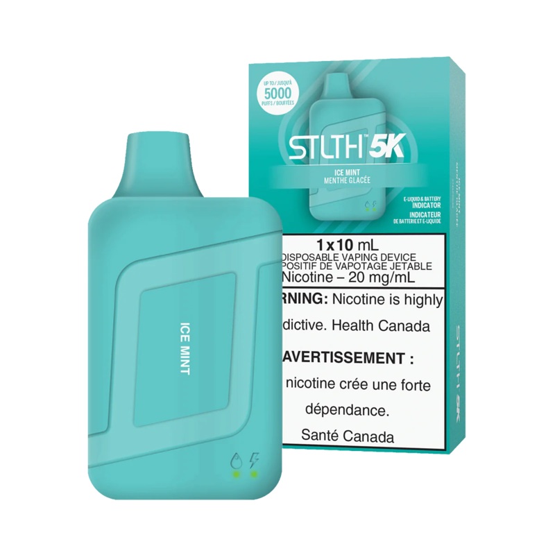 STLTH BOX 5K DISPOSABLE- ICE MINT (Ontario)