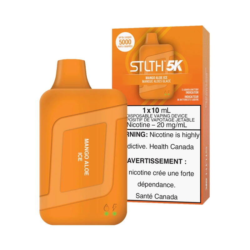 STLTH BOX 5K DISPOSABLE- MANGO ALOE ICE (Ontario)