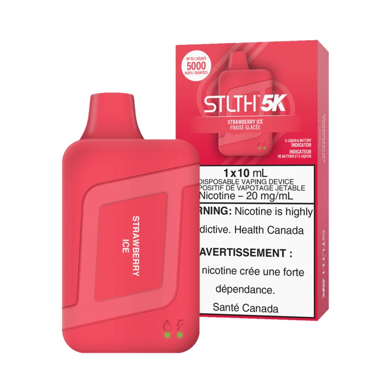 STLTH BOX 5K DISPOSABLE- STRAWBERRY ICE (Ontario)
