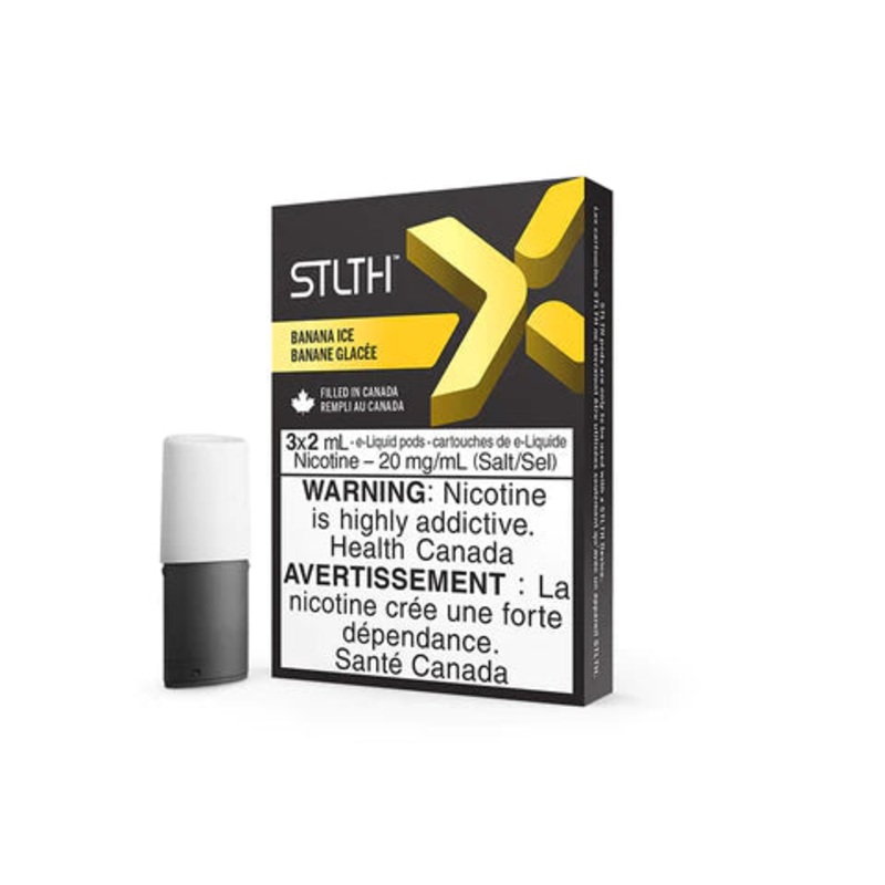STLTH X POD PACK BANANA ICE (3 PACK)