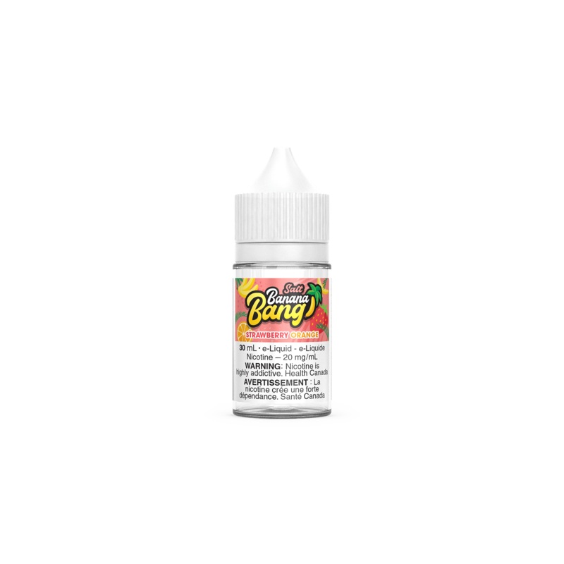 STRAWBERRY ORANGE BY BANANA BANG SALT (30mL)