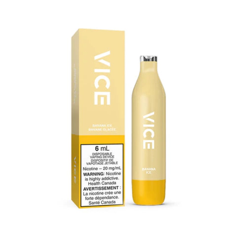 VICE 2500 DISPOSABLE – BANANA ICE (Ontario)