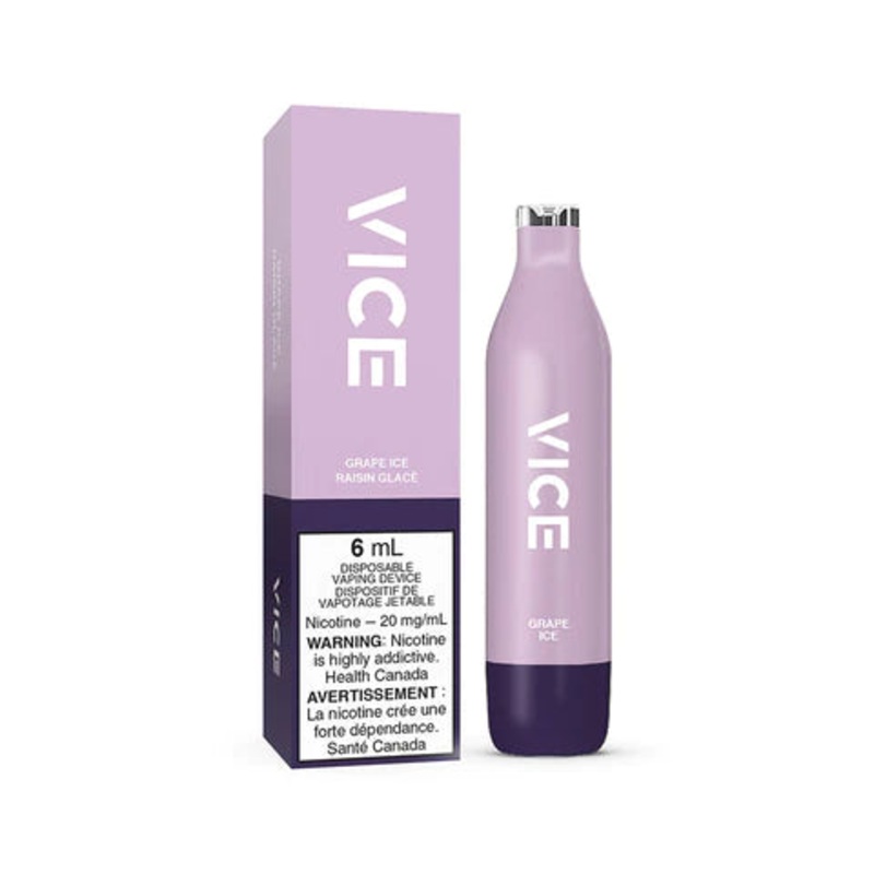 VICE 2500 DISPOSABLE – GRAPE ICE (Ontario)