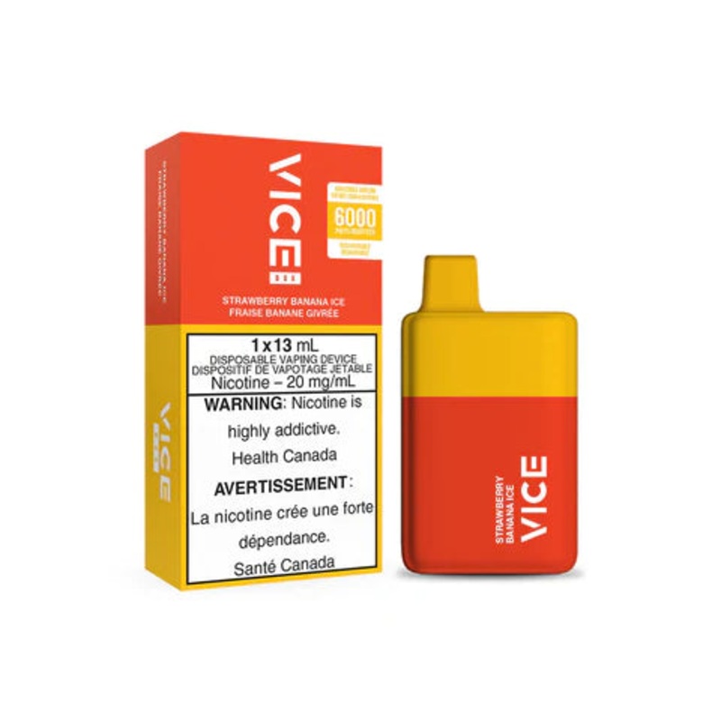 VICE BOX DISPOSABLE – STRAWBERRY BANANA ICE (Ontario)