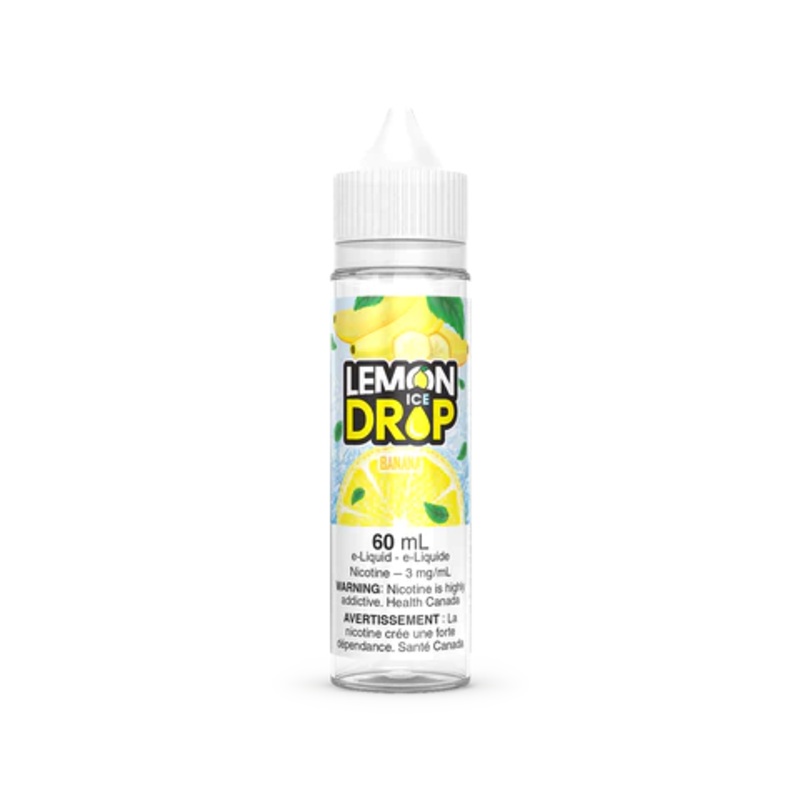 BANANA BY LEMON DROP ICE|0mg|3mg|6mg