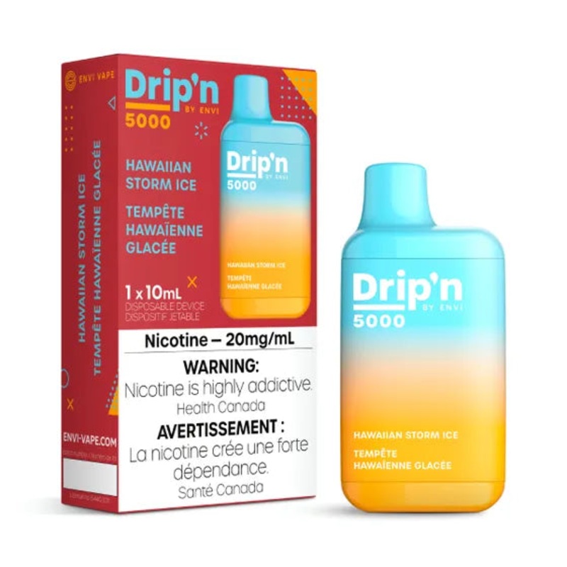 Drip’n by Envi 5000 Disposable – Hawaiian Storm Ice 20MG