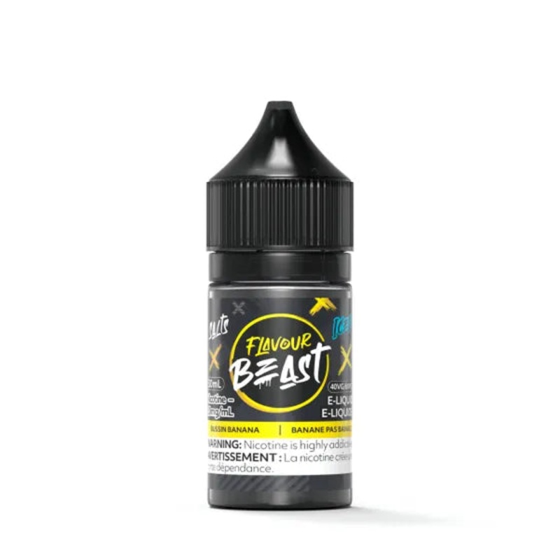 Flavour Beast E-Liquid – Bussin Banana Iced