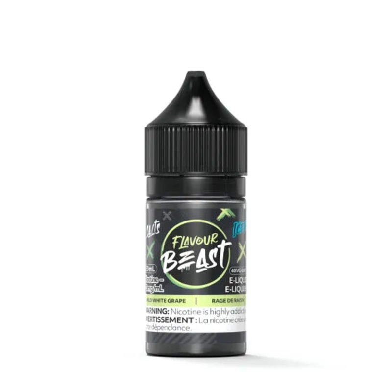 Flavour Beast E-Liquid – Wild White Grape Iced