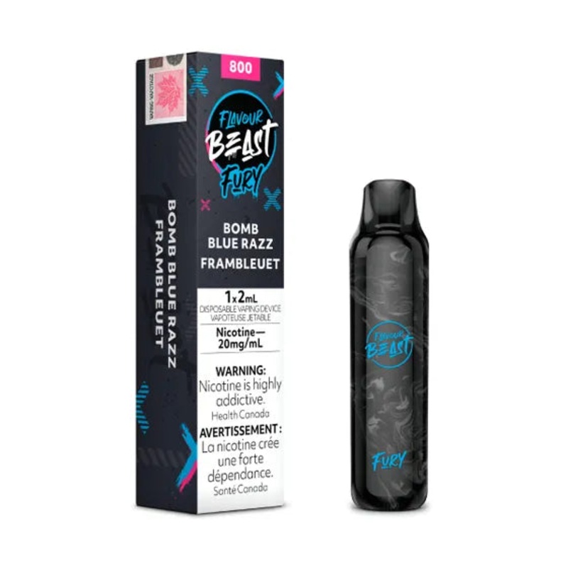 Flavour Beast Fury Disposable – Bomb Blue Razz
