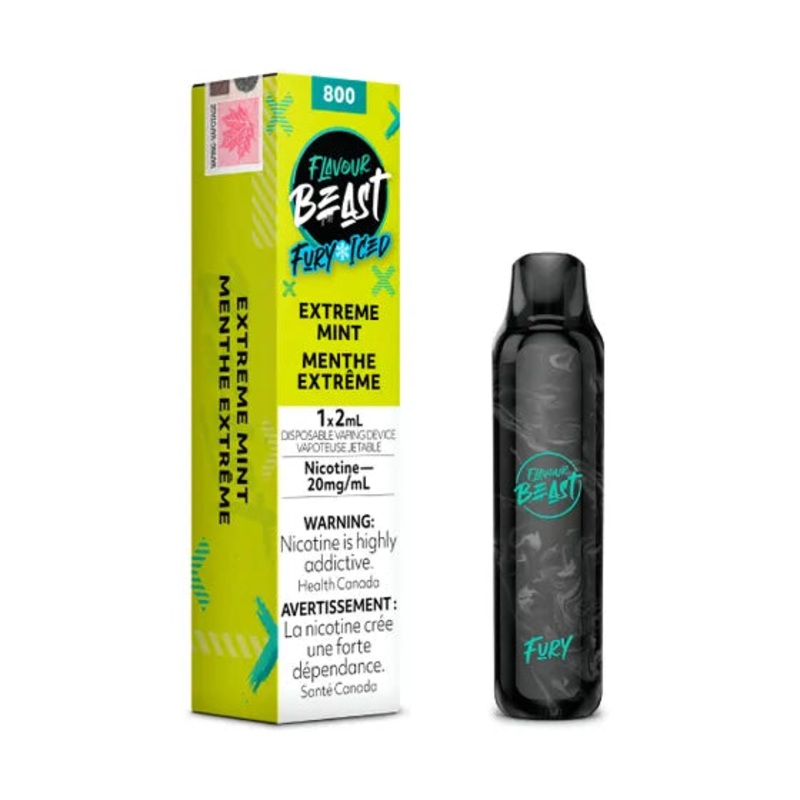 Flavour Beast Fury Disposable – Extreme Mint Iced