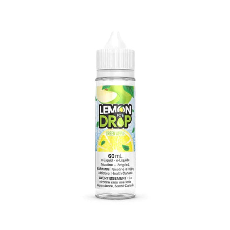 GREEN APPLE BY LEMON DROP ICE|0mg|3mg|6mg