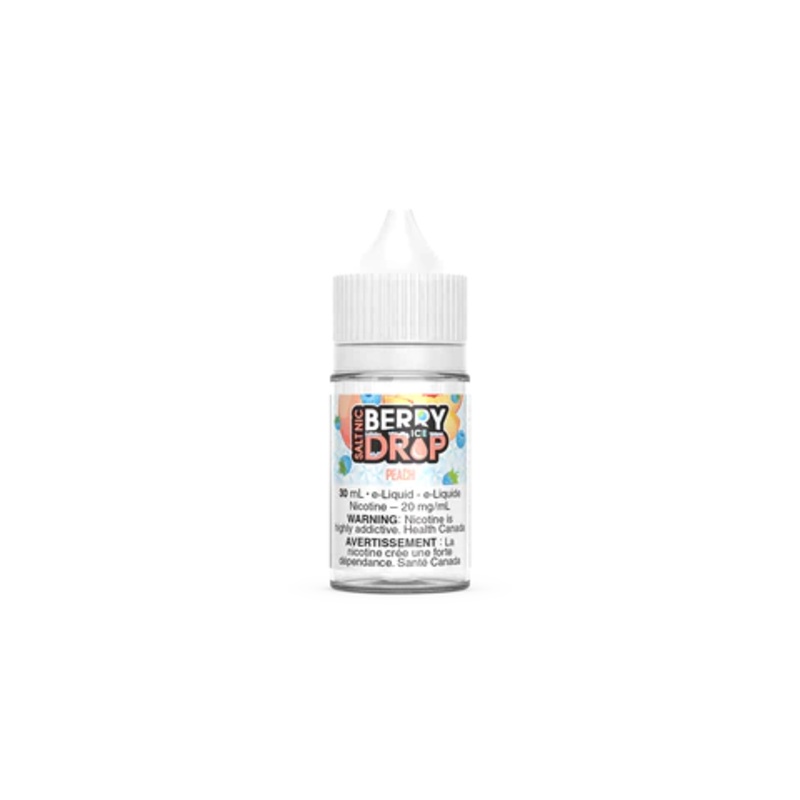 PEACH BY BERRY DROP ICE SALT|12mg|20mg|50mg BOLD