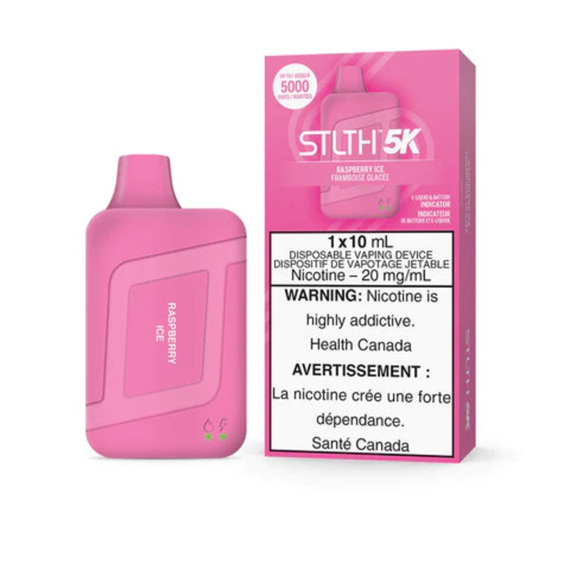 STLTH BOX 5K DISPOSABLE – RASPBERRY ICE (Ontario)