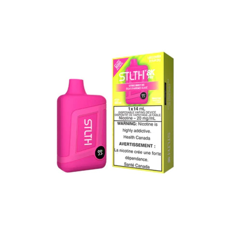 STLTH BOX 8K PRO DISPOSABLE – CITRUS BURST ICE (Ontario)