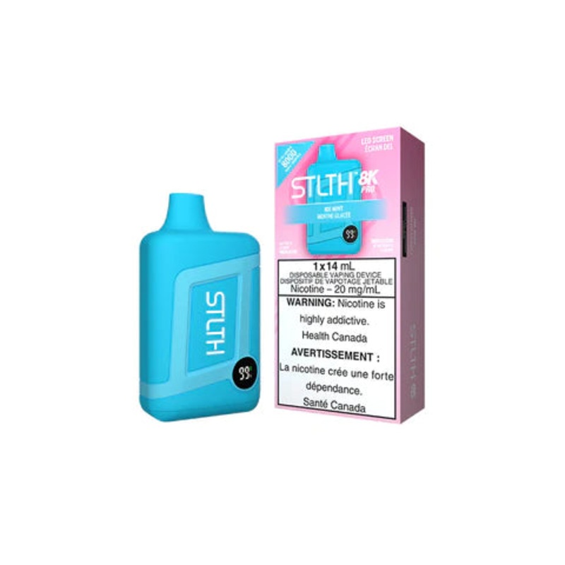 STLTH BOX 8K PRO DISPOSABLE – ICE MINT (Ontario)