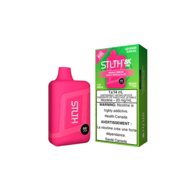 STLTH BOX 8K PRO DISPOSABLE – TROPICAL STORM ICE (Ontario)