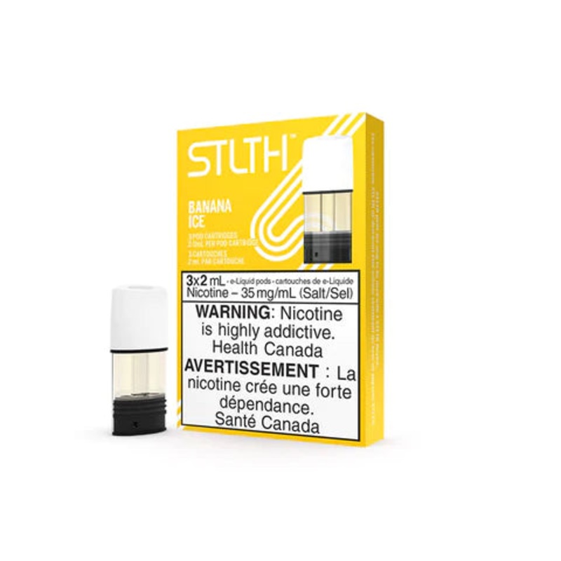 Stlth Pod Pack- Banana Ice|20mg|50mg