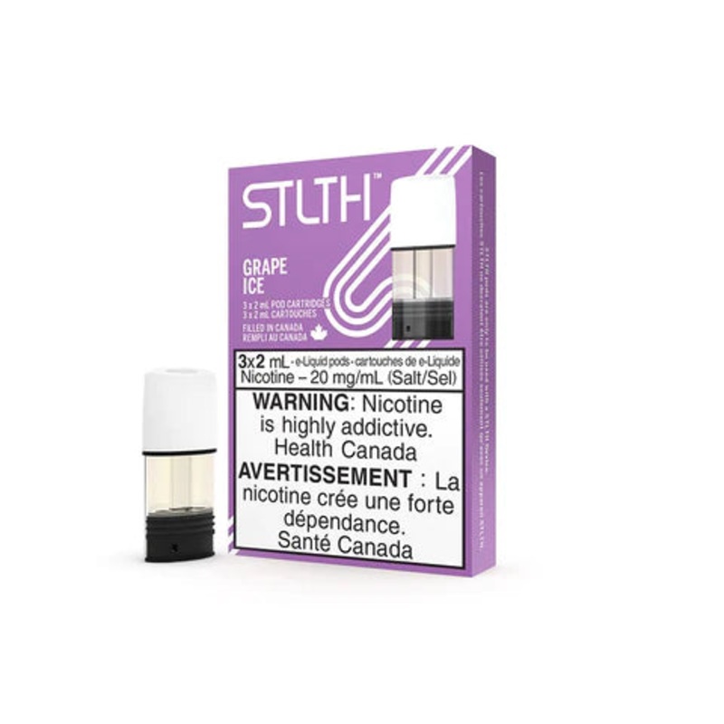 Stlth Pod Pack- Grape Ice|20mg|50mg
