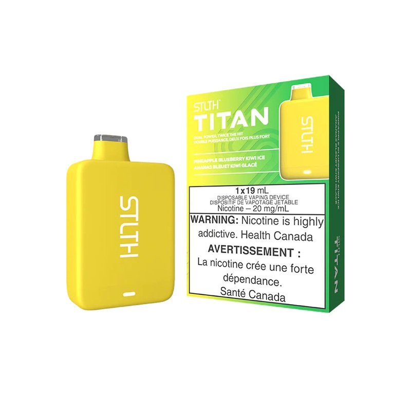 STLTH TITAN DISPOSABLE – PINEAPPLE BLUEBERRY KIWI ICE (Ontario)