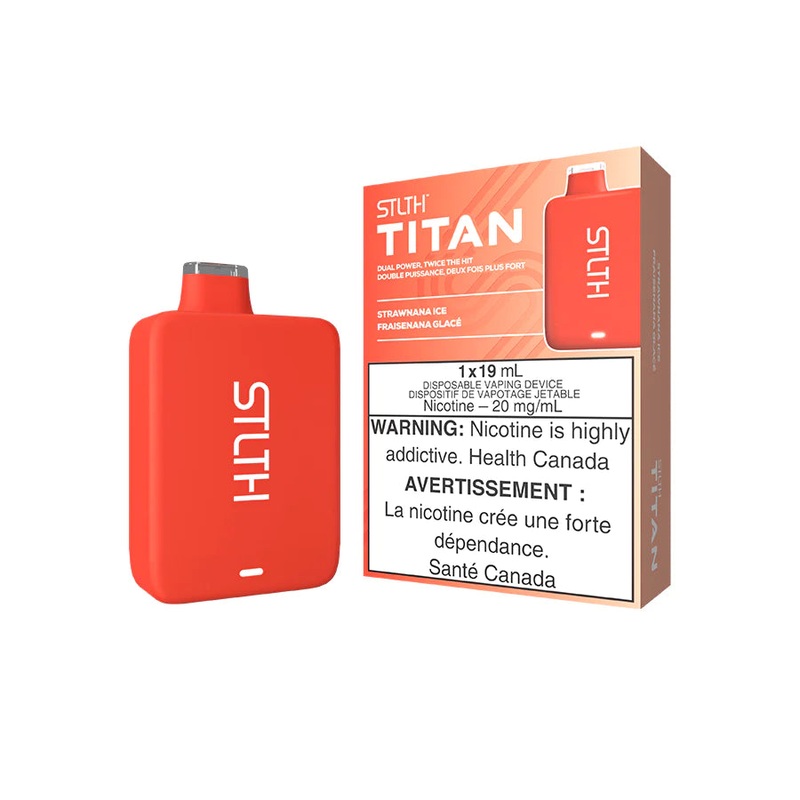 STLTH TITAN DISPOSABLE – STRAWNANA ICE (Ontario)