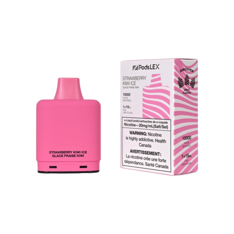 ZPODS LEX 10K STRAWBERRY KIWI ICE