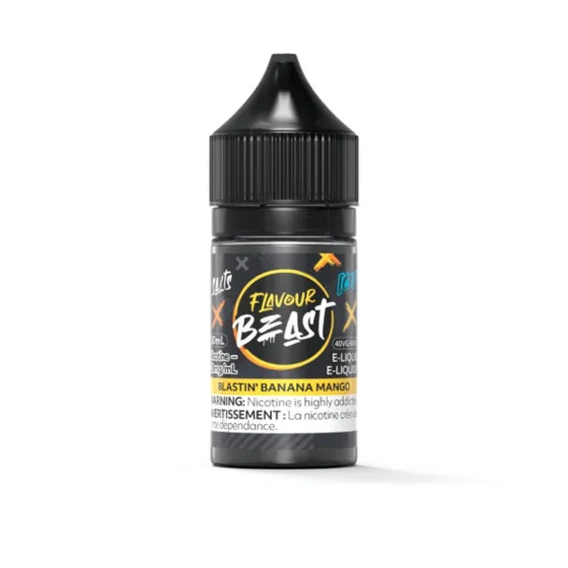 Flavour Beast E-Liquid – Blastin’ Banana Mango Iced