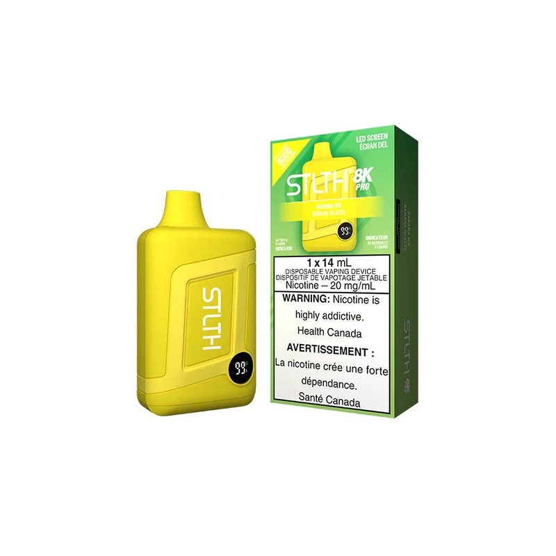 STLTH 8K PRO DISPOSABLE – BANANA ICE (Ontario)