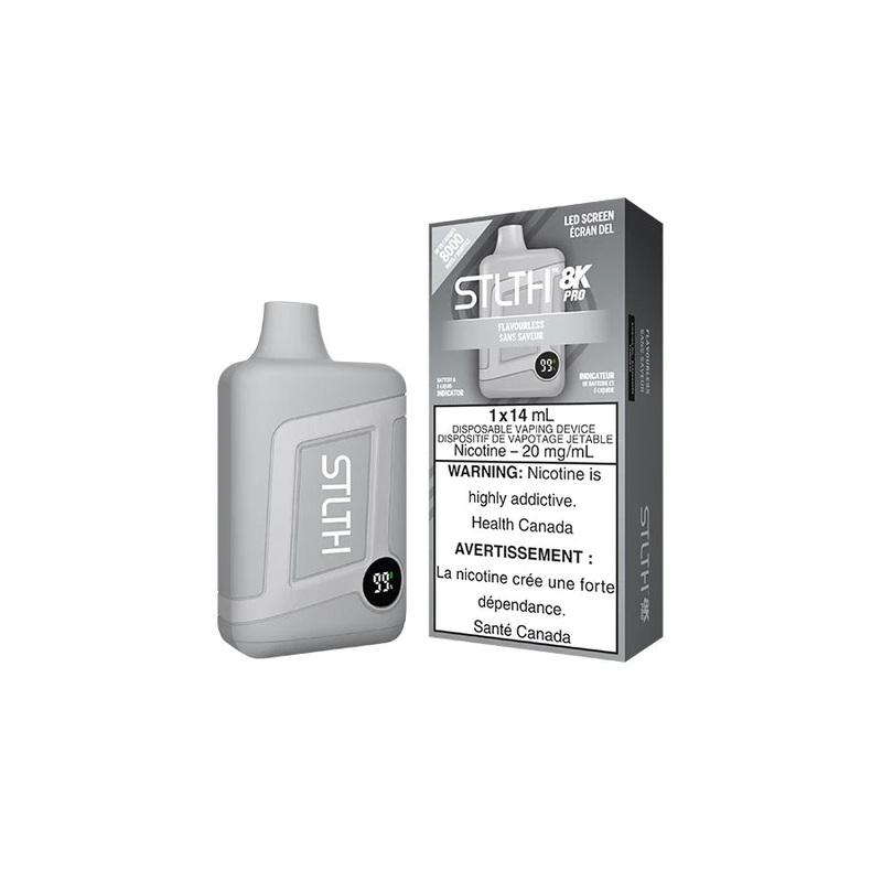 STLTH 8K PRO DISPOSABLE – FLAVOURLESS (Ontario)