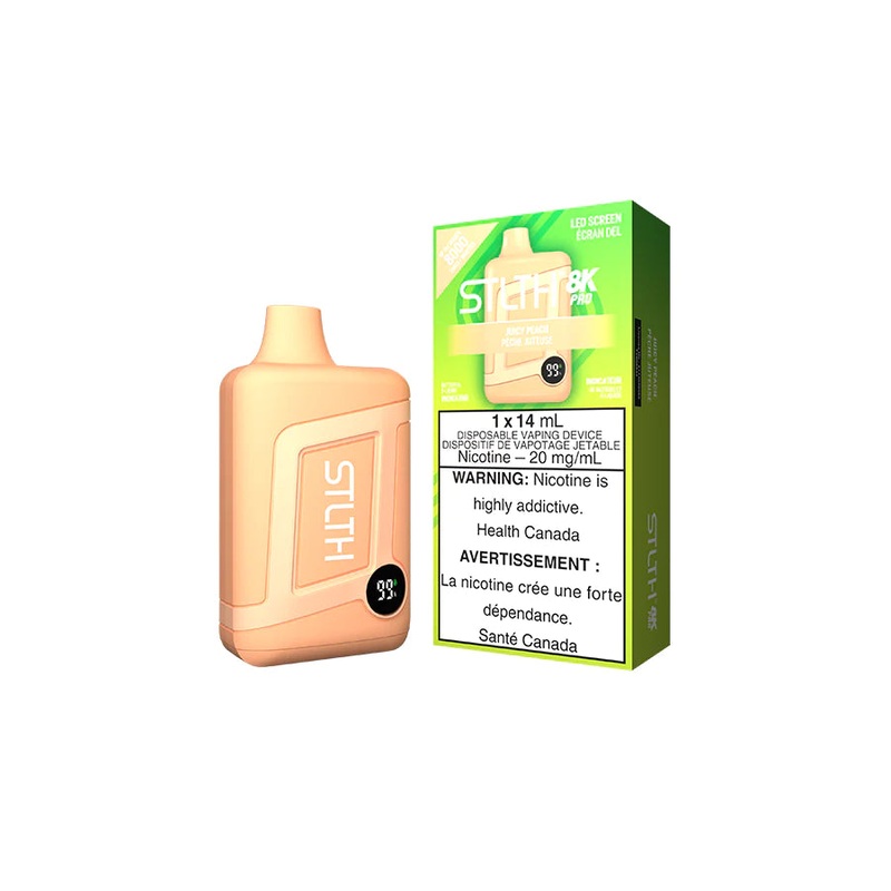 STLTH 8K PRO DISPOSABLE – JUICY PEACH (Ontario)