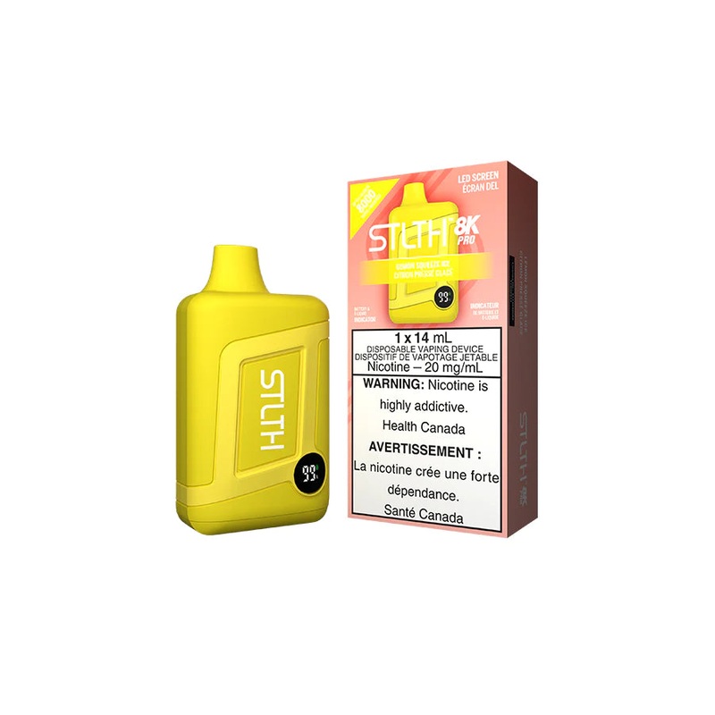STLTH 8K PRO DISPOSABLE – LEMON SQUEEZE ICE (Ontario)