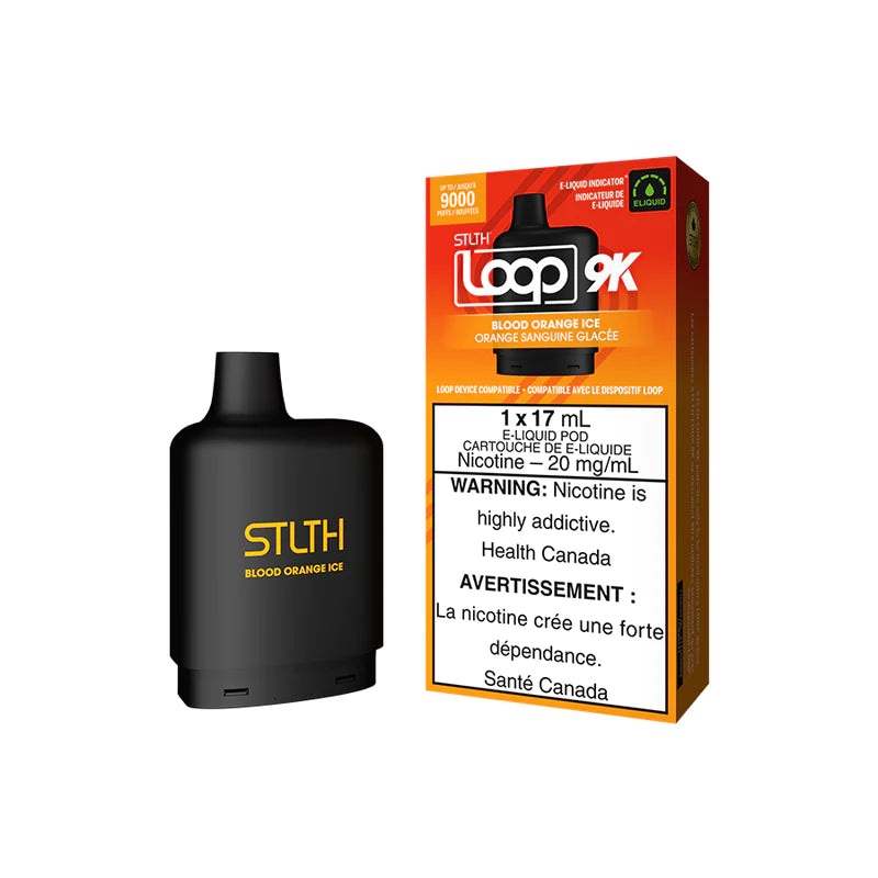 STLTH LOOP 9K POD PACK – BLOOD ORANGE ICE (Ontario)