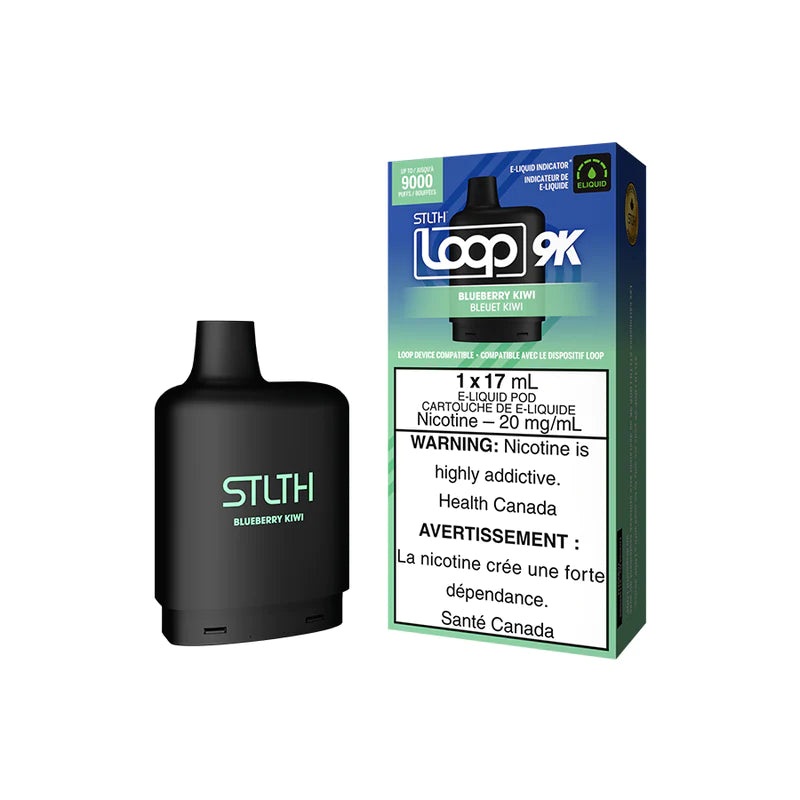 STLTH LOOP 9K POD PACK – BLUEBERRY KIWI (Ontario)