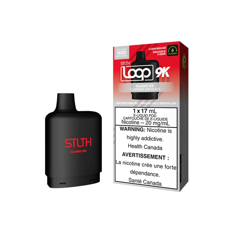STLTH LOOP 9K POD PACK – CLASSIC ICE (Ontario)