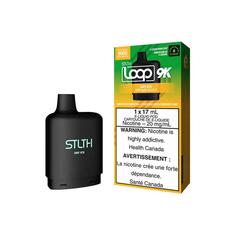 STLTH LOOP 9K POD PACK – DRY ICE (Ontario)