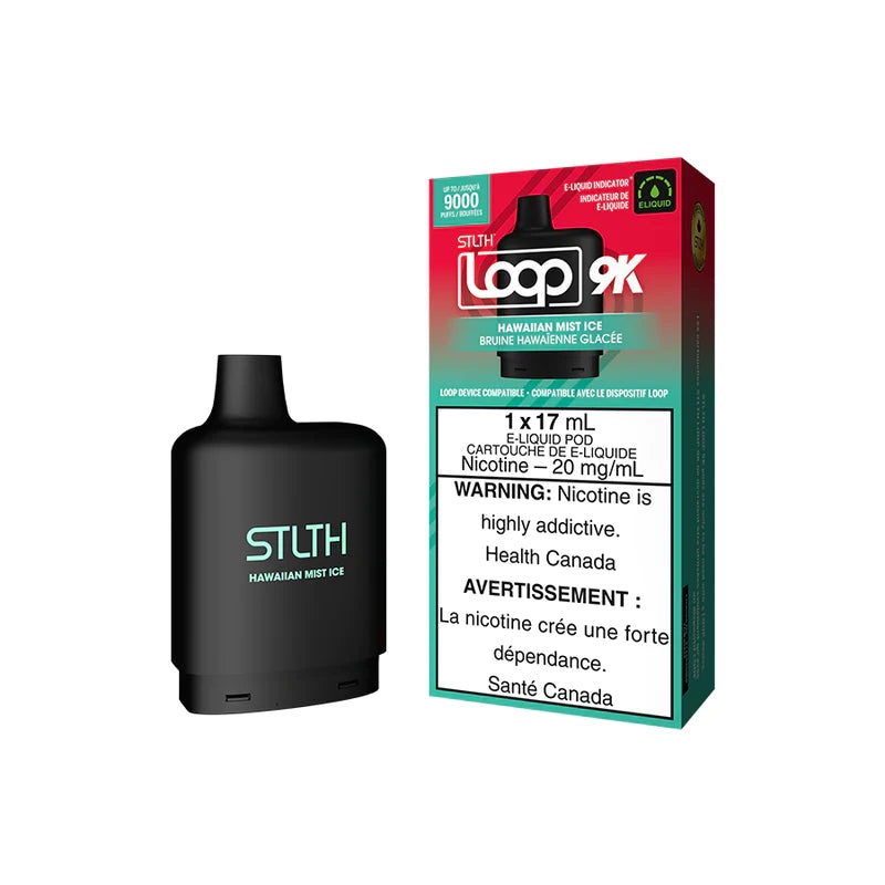 STLTH LOOP 9K POD PACK – HAWAIIAN MIST ICE (Ontario)