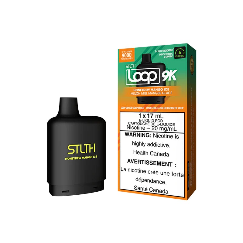 STLTH LOOP 9K POD PACK – HONEYDEW MANGO ICE (Ontario)