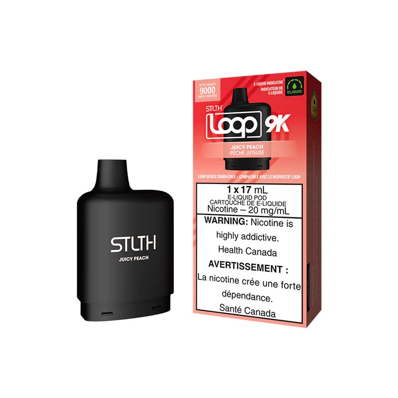 STLTH LOOP 9K POD PACK – JUICY PEACH (Ontario)
