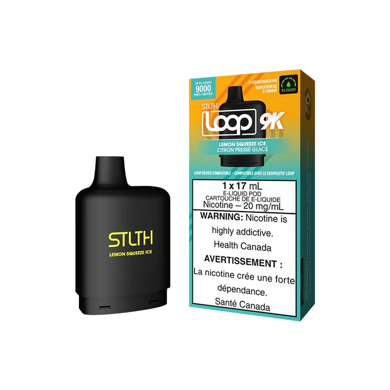STLTH LOOP 9K POD PACK – LEMON SQUEEZE ICE (Ontario)