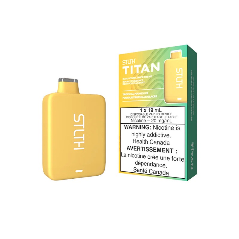 STLTH TITAN DISPOSABLE – TROPICAL MANGO ICE (Ontario)
