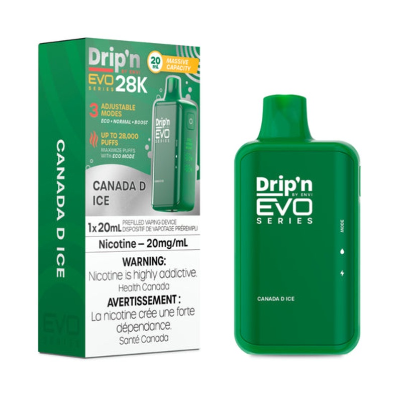 Drip’n by Envi EVO Series 28K Disposable – Canada D