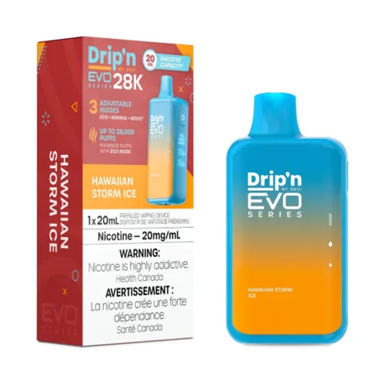 Drip’n by Envi EVO Series 28k Disposable – Hawaiian Storm lce