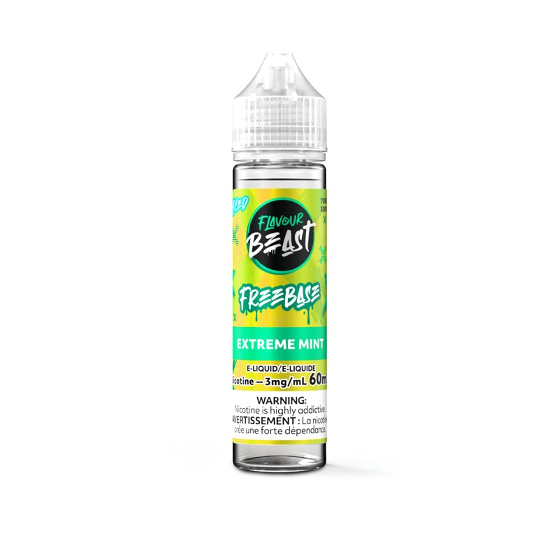 Flavour Beast E-Liquid Freebase – Extreme Mint Iced