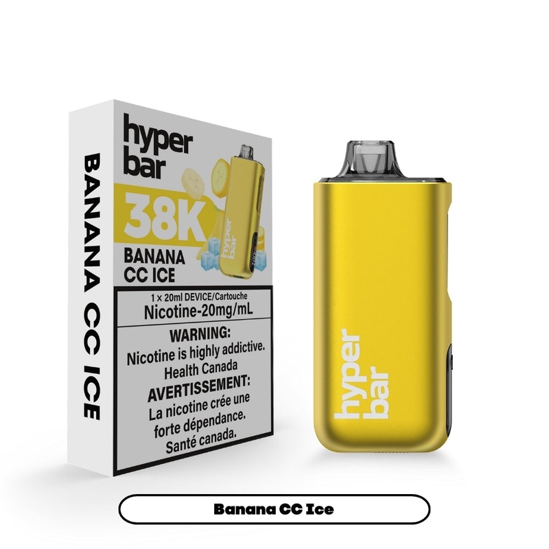 Hyperbar BE38000|Strawberry Grapefruit Ice|Northern Freeze|White Peach|Peach Blue Razz|Blueberry Mint|Pineapple Coconut|Blueberry Watermelon Ice|Peach Watermelon Ice|Banana Ice|Honeydew Mango Ice|Cherry Lime